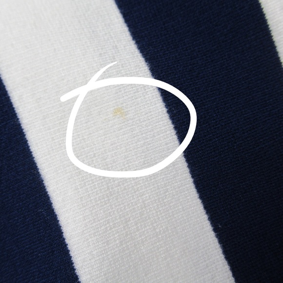 ANN TAYLOR Blue White Striped Sleeveless Fit Flare Dress Women’s Size 2 - Picture 10 of 13